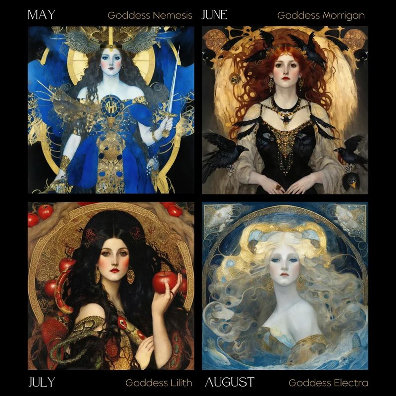 Dark Goddess 2024 kalenteri